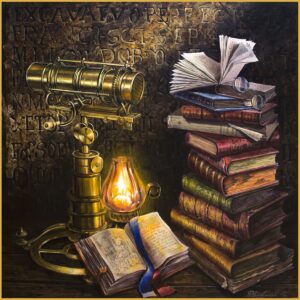 Still Life with Newton’s First Kaleidoscope