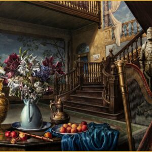 Still Life with a Harp