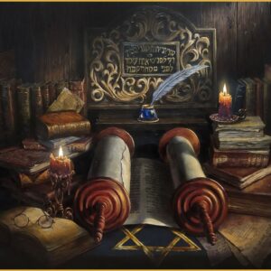 The Source of Wisdom (Still Life with Torah)