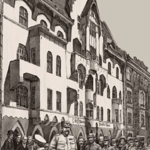 King Ferdinand near the German House