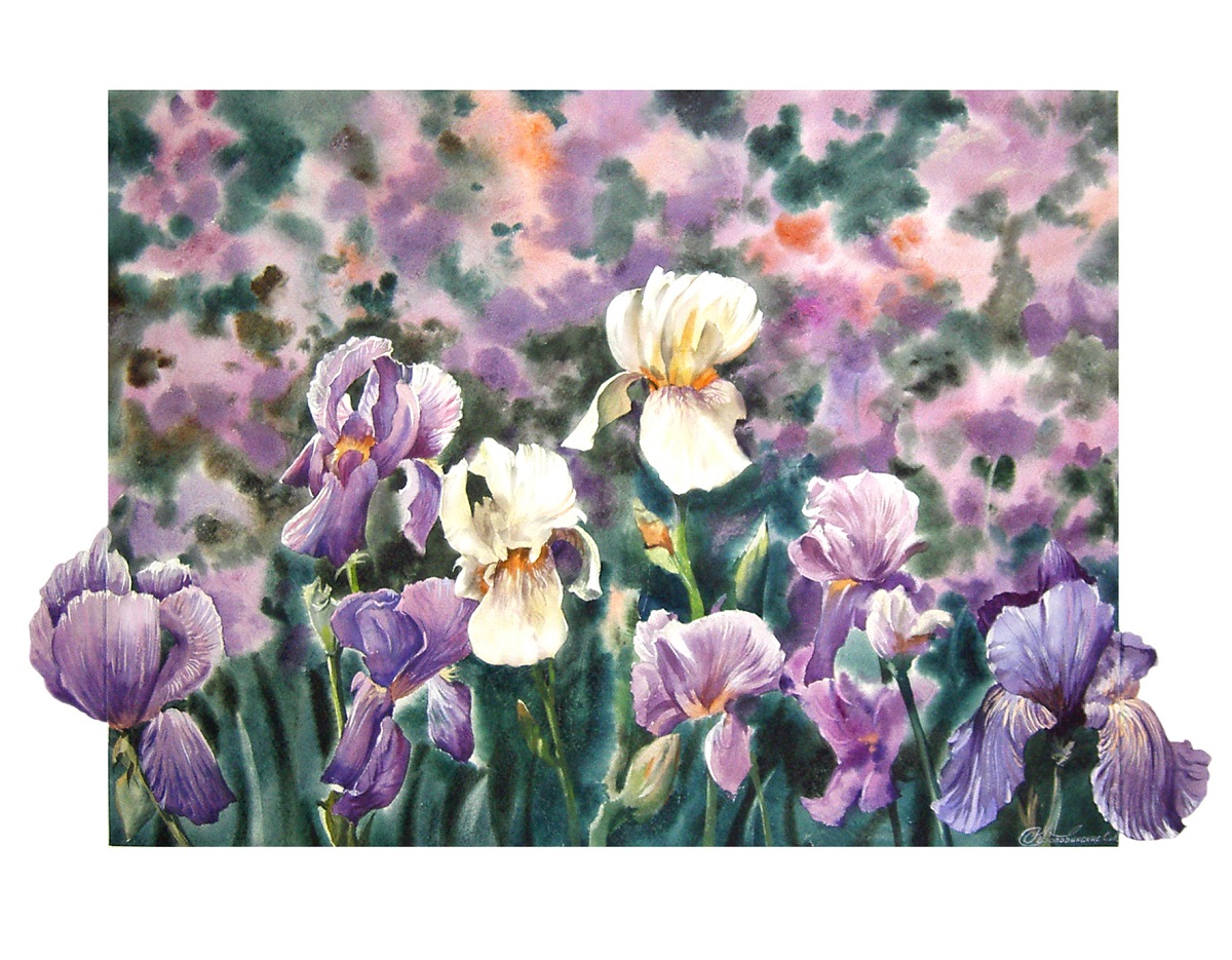 Sergey Kropovinskiy - Field of Irises