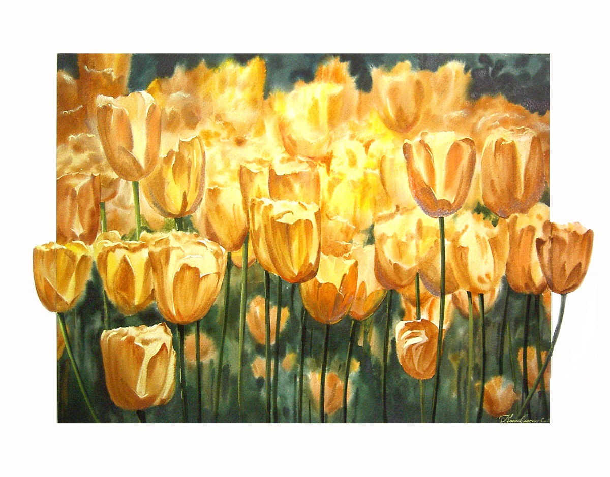 Sergey Kropovinskiy - Field of tulips