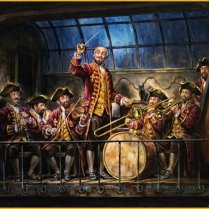 The Tale of the Circus Orchestra - Oil Painting